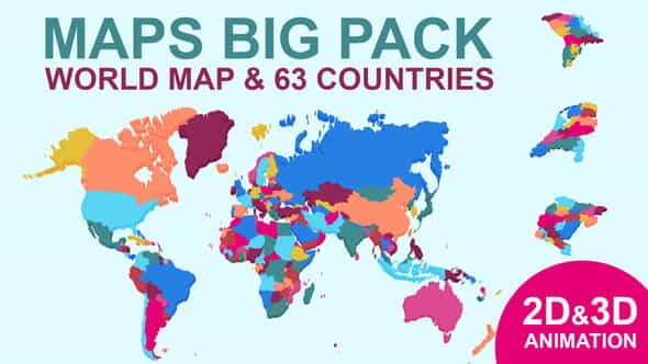 Maps Big Pack - VideoHive 24207754