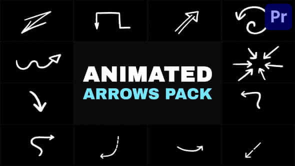 Animated Arrows Highlighters Pack Premiere Pro - VideoHive 52553157