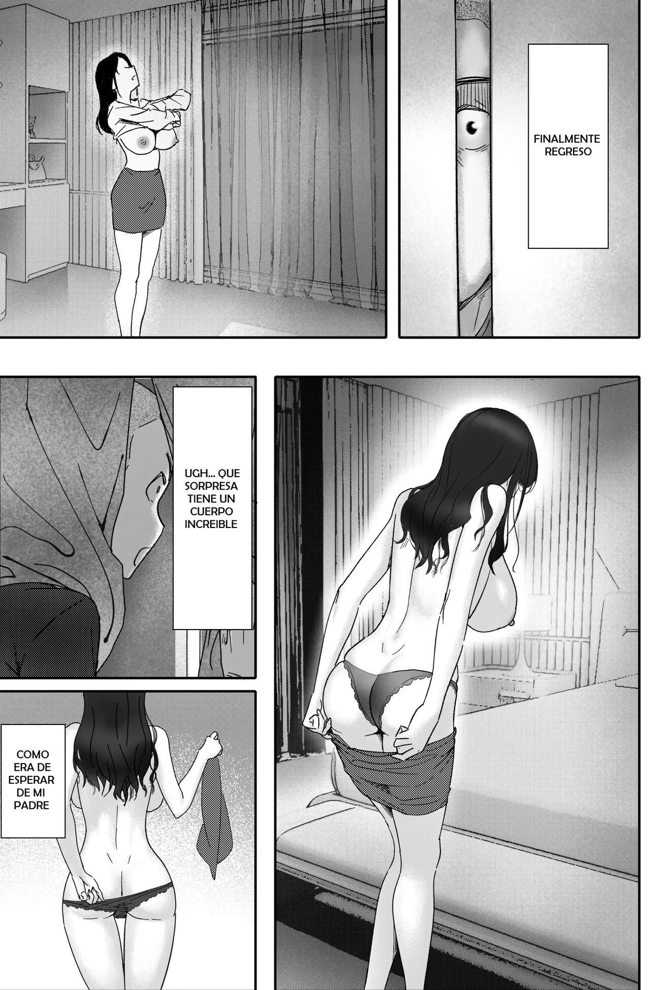 [hente] Kane ni Me ga Kurami Shiyoku ni Oboreta Onna no Saigo [Spanish]