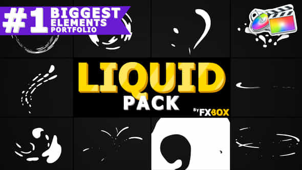 Liquid Shapes Collection - VideoHive 25500554