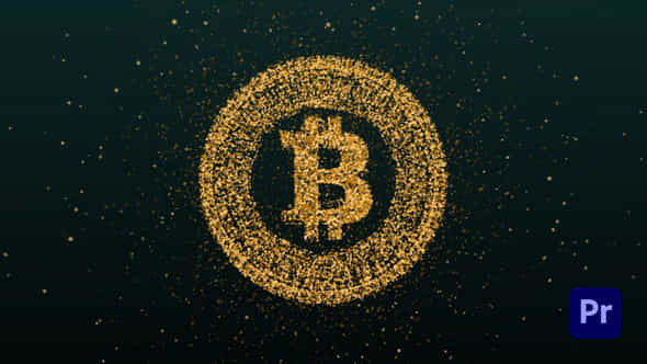 Bitcoin Cryptocurrency Logo - VideoHive 37053842