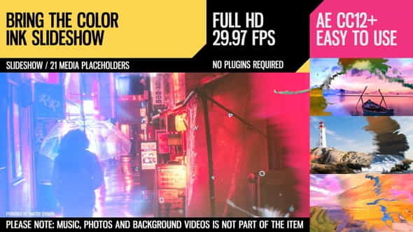 Bring the Color (Ink Slideshow) - VideoHive 23350186