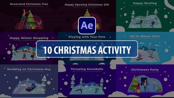 Christmas Activity Scenes | After - VideoHive 29854734