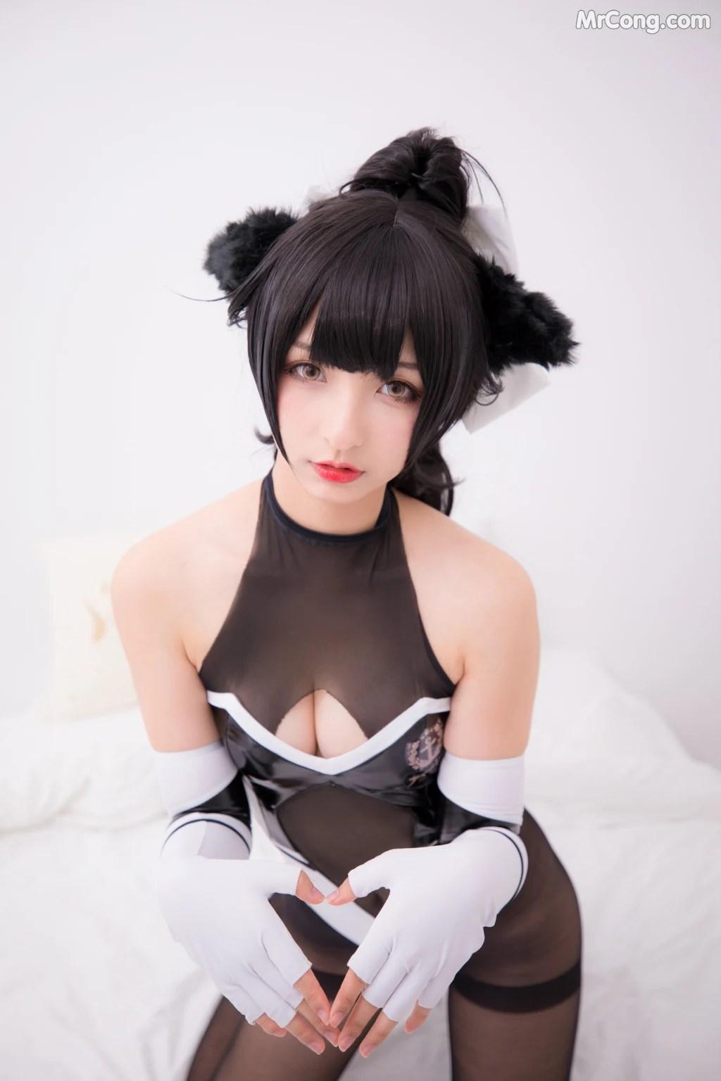 Coser@神楽坂真冬 Vol.002: TAKAO-TIGHTS VER (黑丝) (150 photos)