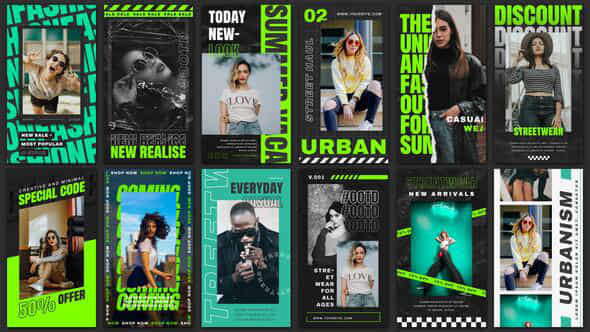 Fashion Instagram Stories - VideoHive 54020946