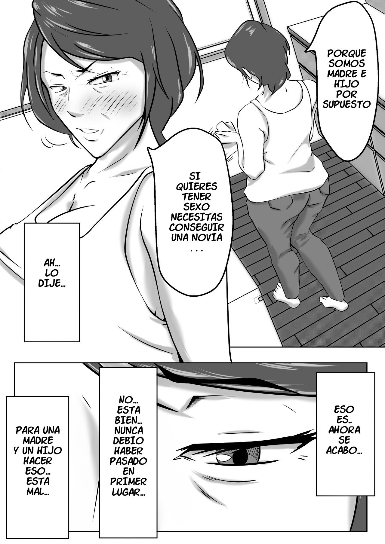 [Pentacle (Shimipan)] Haha wa Onna Deshita 3 [Spanish] [BigDaddy Scan]