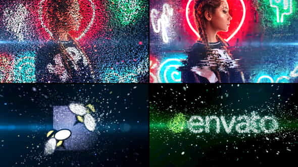 Particle Effect and Glitch - VideoHive 771851