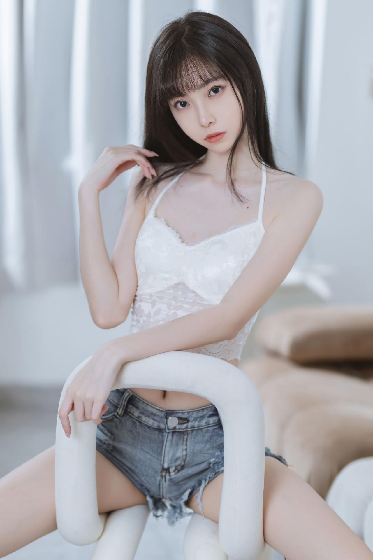 Cosplay 许岚LAN 纯欲吊带(40)