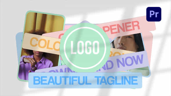 Colorful Rolling Intro - VideoHive 50032903