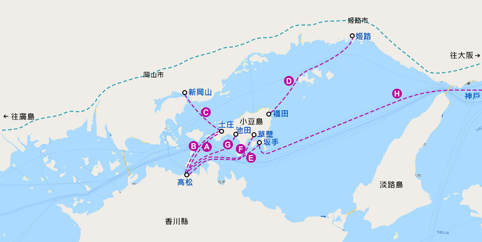 小豆島 位置 交通與旅遊資訊 生活藝術家練習生 痞客邦