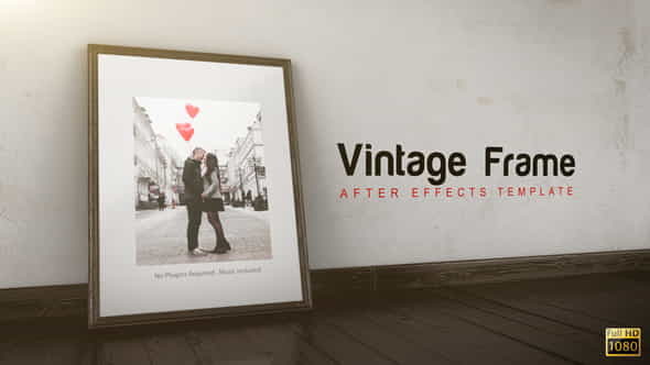 Vintage Frame Gallery - VideoHive 3786825