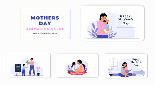 Happy Mothers Day - VideoHive 46437929