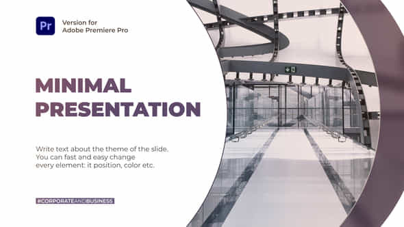 Minimalistic Portfolio Presentation - VideoHive 36993909