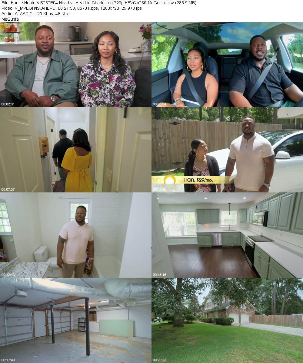 House Hunters S262E04 Head vs Heart in Charleston 720p HEVC x265-MeGusta