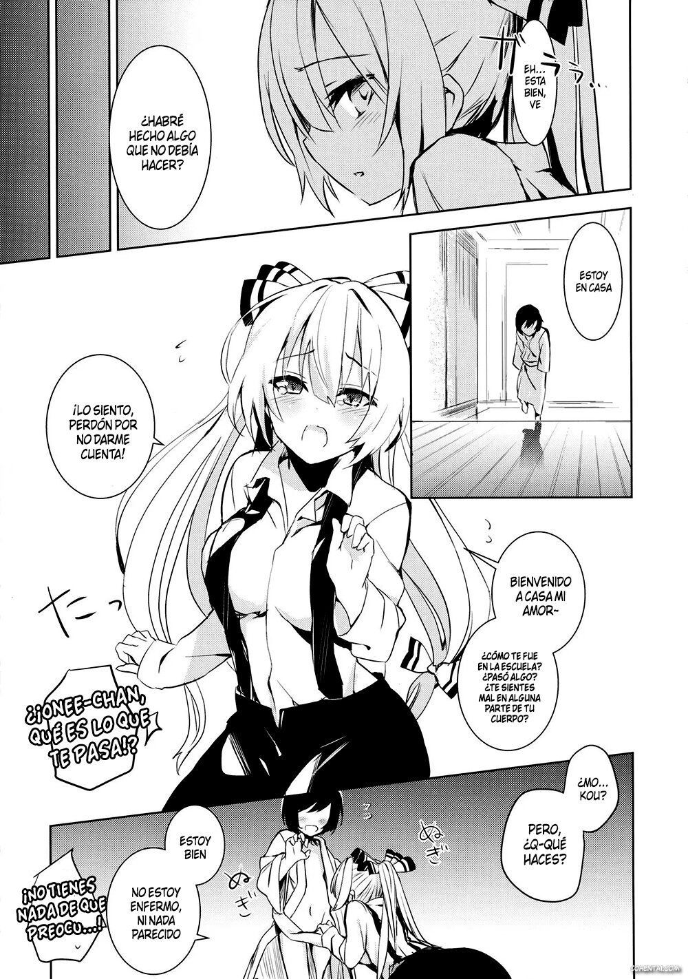 Mokou Onee-chan to Shota ga Ecchi Suru Hon 2 (Touhou Project) xxx comics manga porno doujin hentai español sexo 