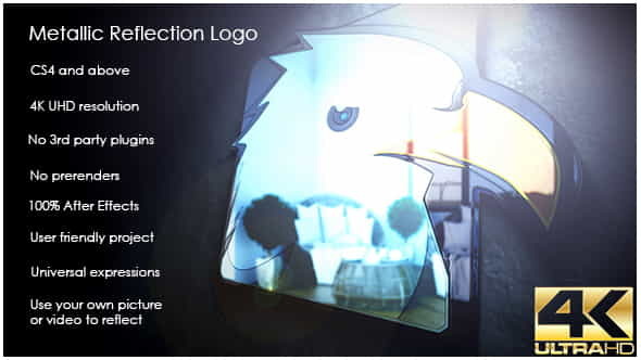 Metallic Reflection Logo - VideoHive 16719520
