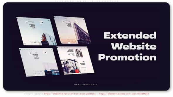 Extended Website Promotion - VideoHive 35089903