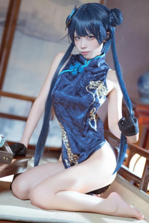 Cosplay 是三不是世w 碧蓝档案 妃咲旗袍