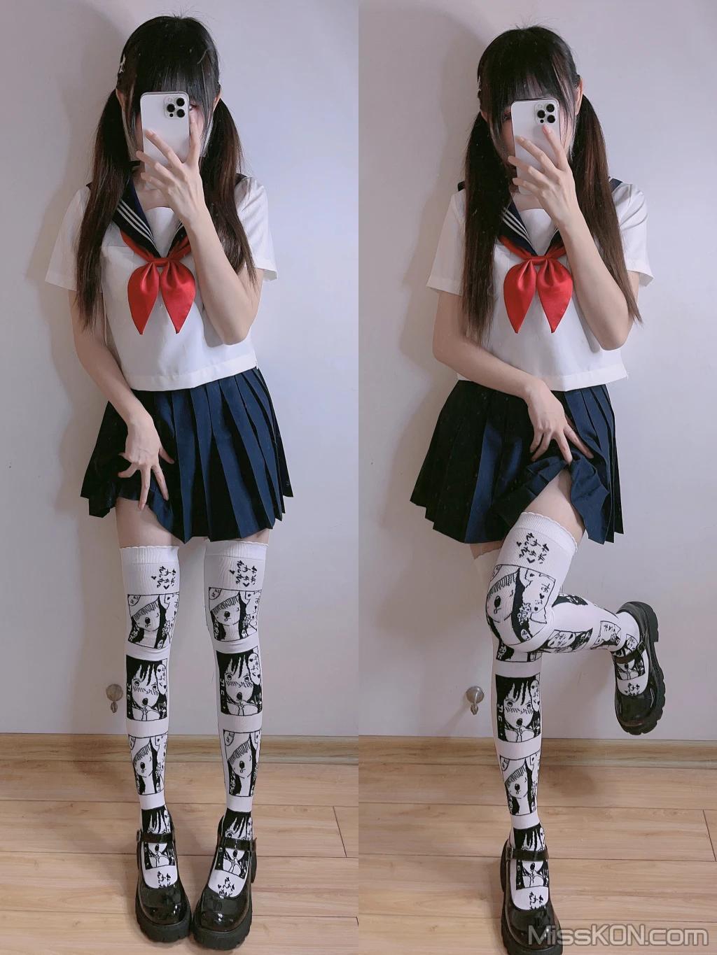 Coser@miko酱ww: mikoの白丝01 (241 photos)(107)