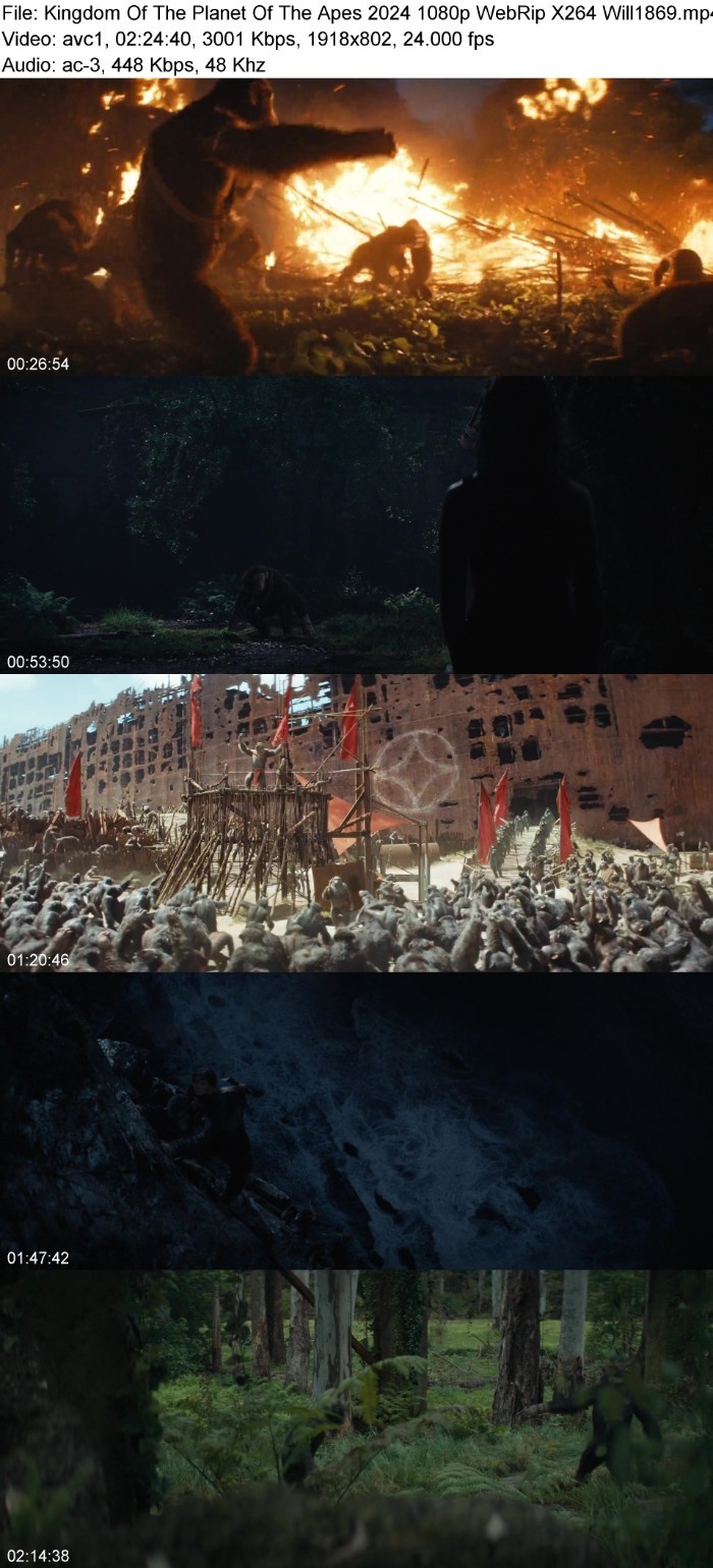 Kingdom Of The Planet Of The Apes 2024 1080p WebRip X264 Will1869 X88c9XIN_o