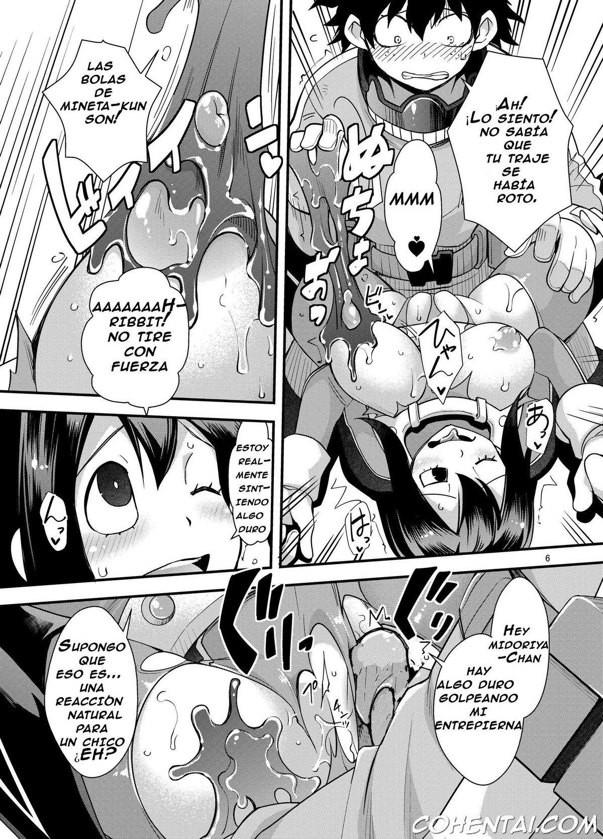 Tsuyu-chan to… Shite (Boku no Hero Academia) xxx comics manga porno doujin hentai español sexo 