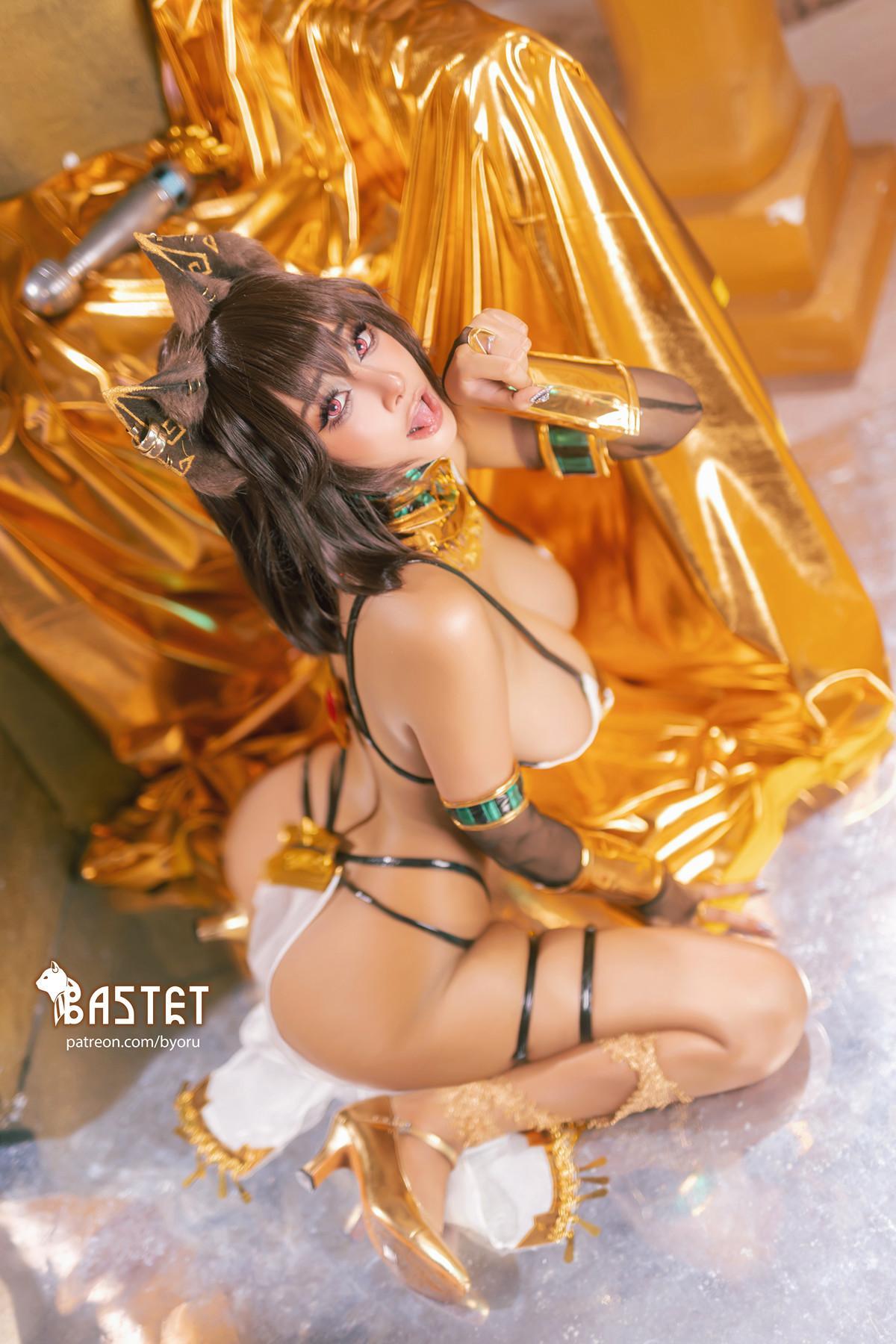 Cosplay 日本性感萝莉Byoru Bastet Houtengeki 巴斯泰托女神(9)