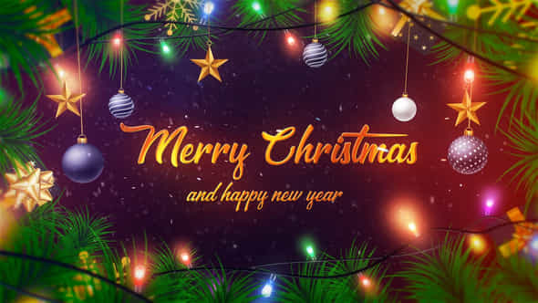 Merry Christmas Intro - VideoHive 49449464