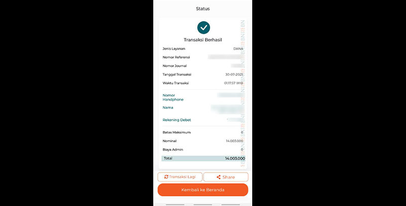 Pemenang Member Hari Ini (Pilihan Acak & Random Update)