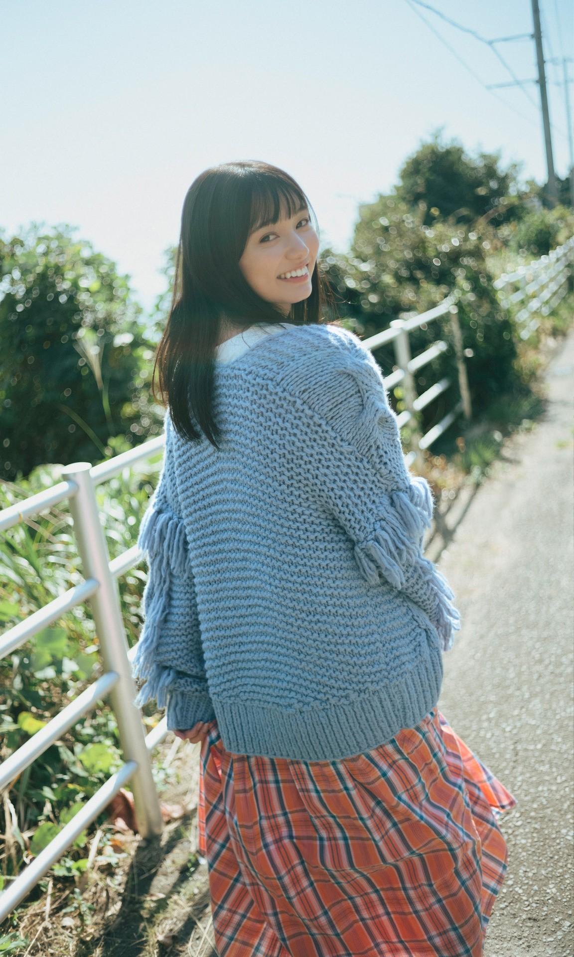 Fuuka Kumazawa 熊澤風花, 週プレ Photo Book 「またたく。」 Set.02(2)