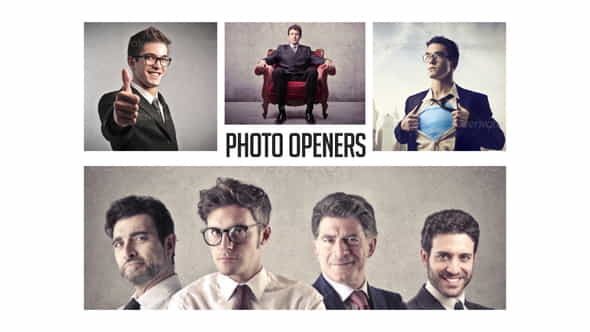 Corporate Photo Openers - Logo - VideoHive 12090485