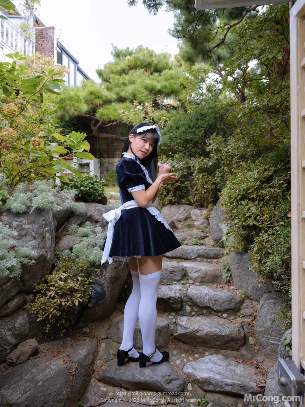 [MilkyBomb] Yui: Vol.3 Maid (291 photos )(82)