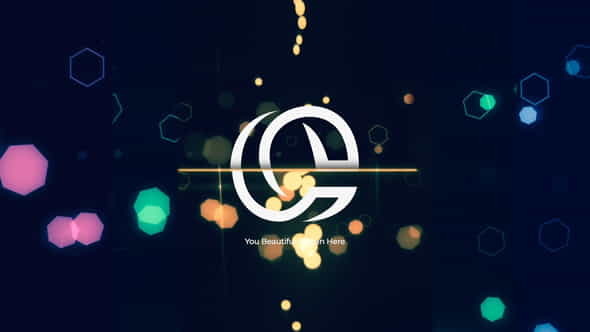 Glow Particles Logo Reveal - VideoHive 29335806