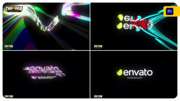 Quick Glitch Logo - VideoHive 44018254