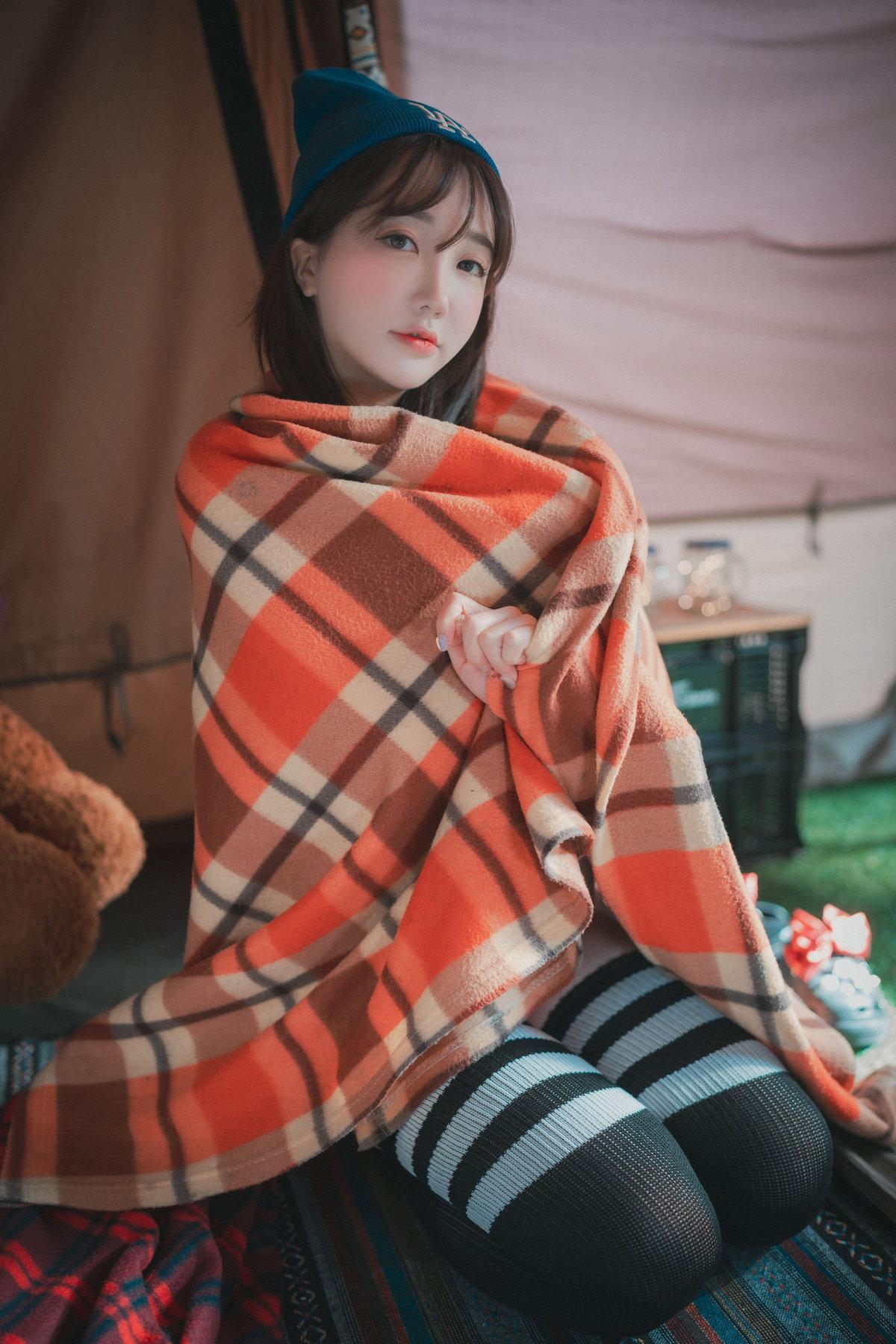 [hangguoDJAWA写真]  Yeeun - Romantic Winter Glamping/99P(73)