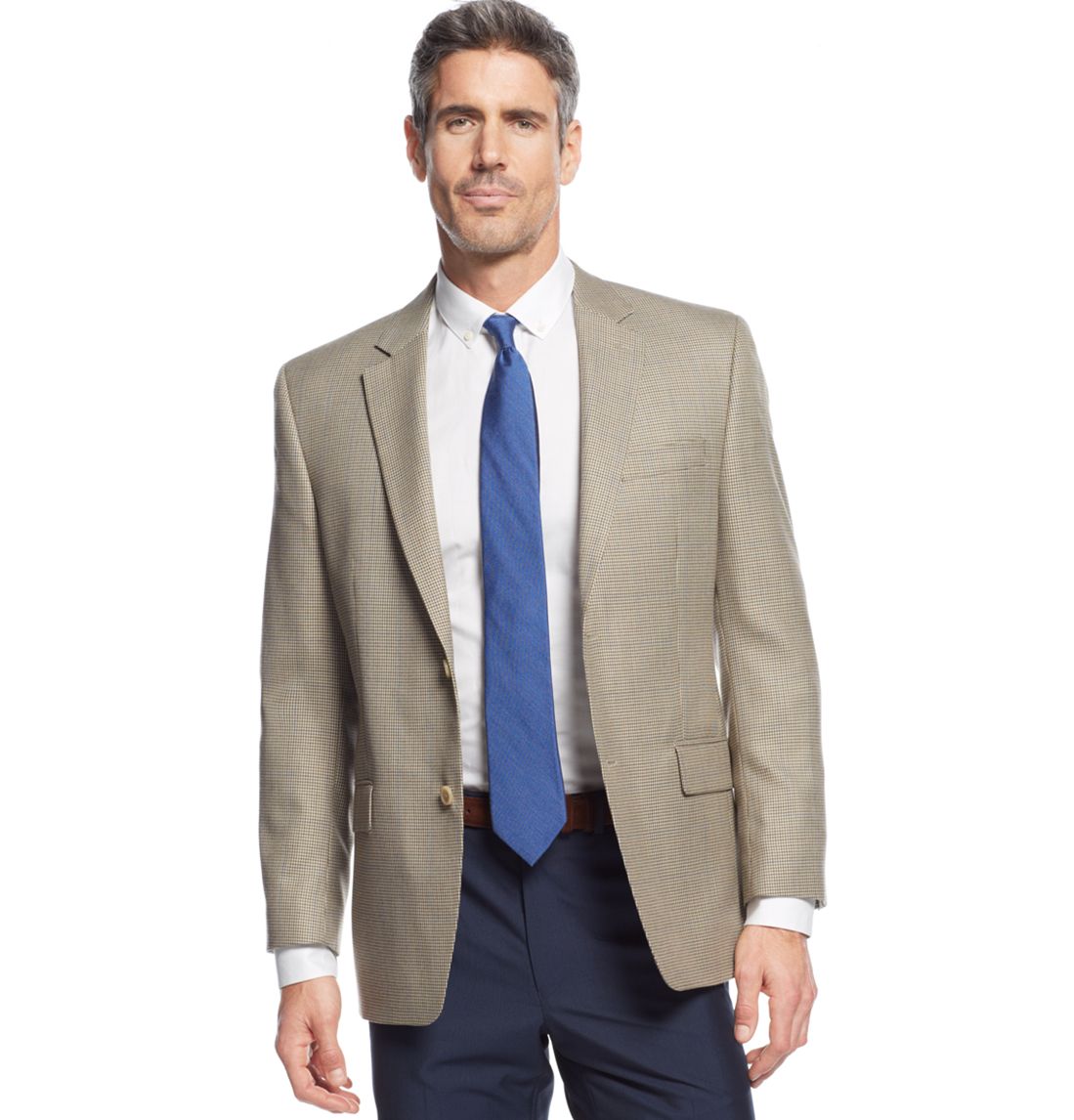 MALE MODELS IN SUITS: TREY GRILEY FOR MACY'S
