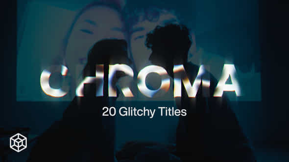 Chroma 20 Glitchy Titles - VideoHive 56537661