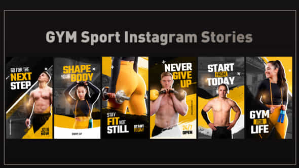 GYM Sport Instagram - VideoHive 48128307