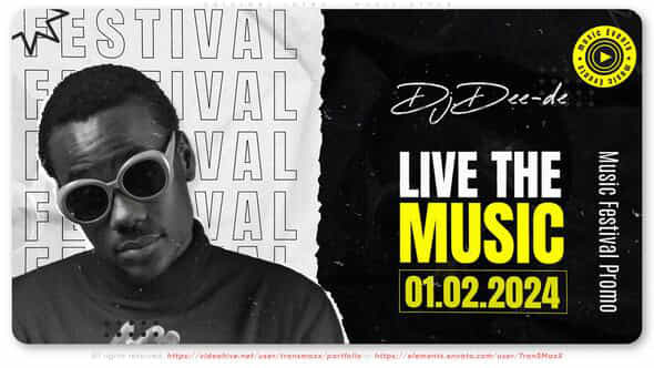 Live Music Fest Promo - VideoHive 49818751