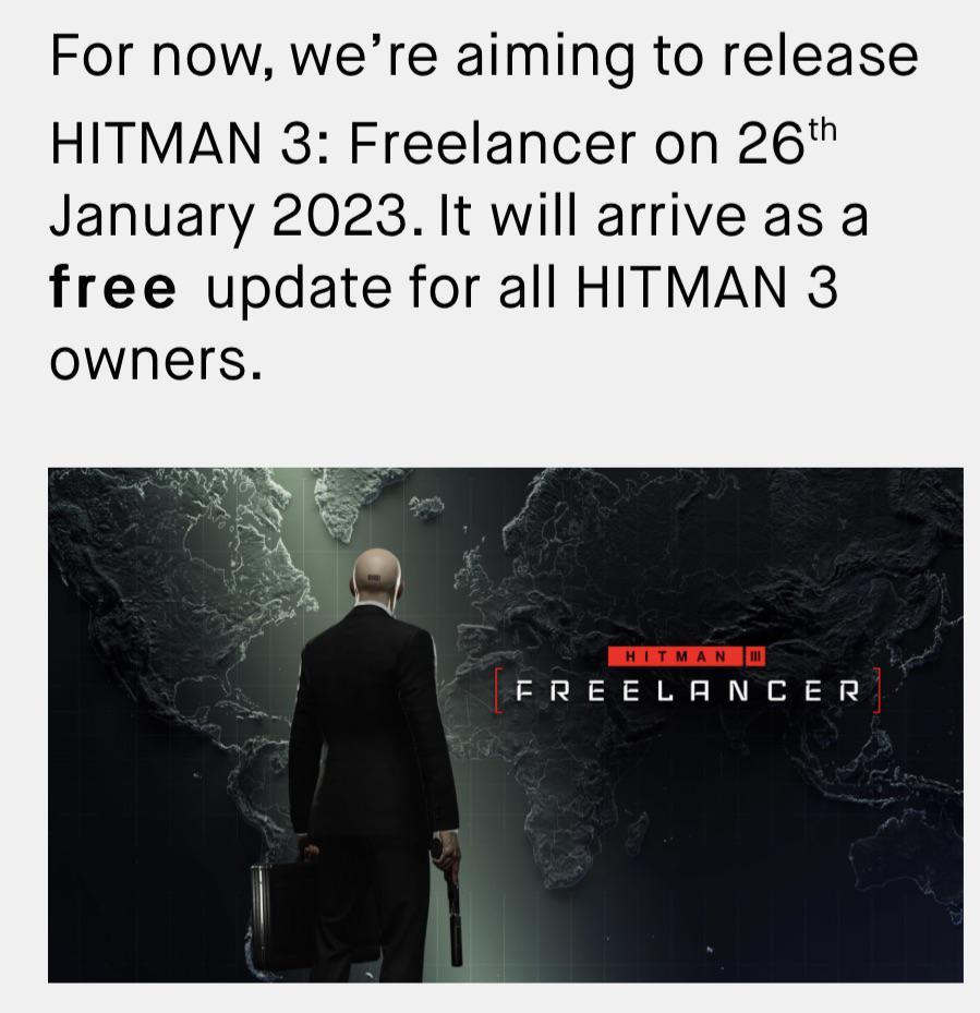 Hitman 3 Steam owners get free upgrades after IO 'fails to meet  expectations