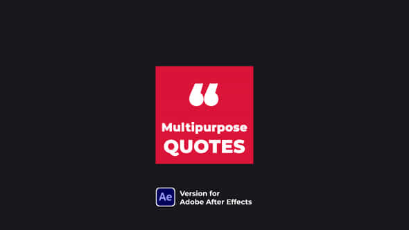 Multipurpose Quotes - VideoHive 44860814