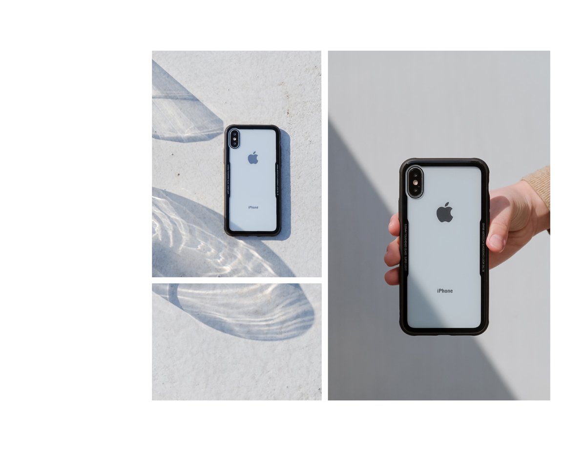 iPhone 7/8 Plus 9H強化ガラスiPhoneケース