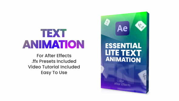 Text Animation Presets - VideoHive 38574639
