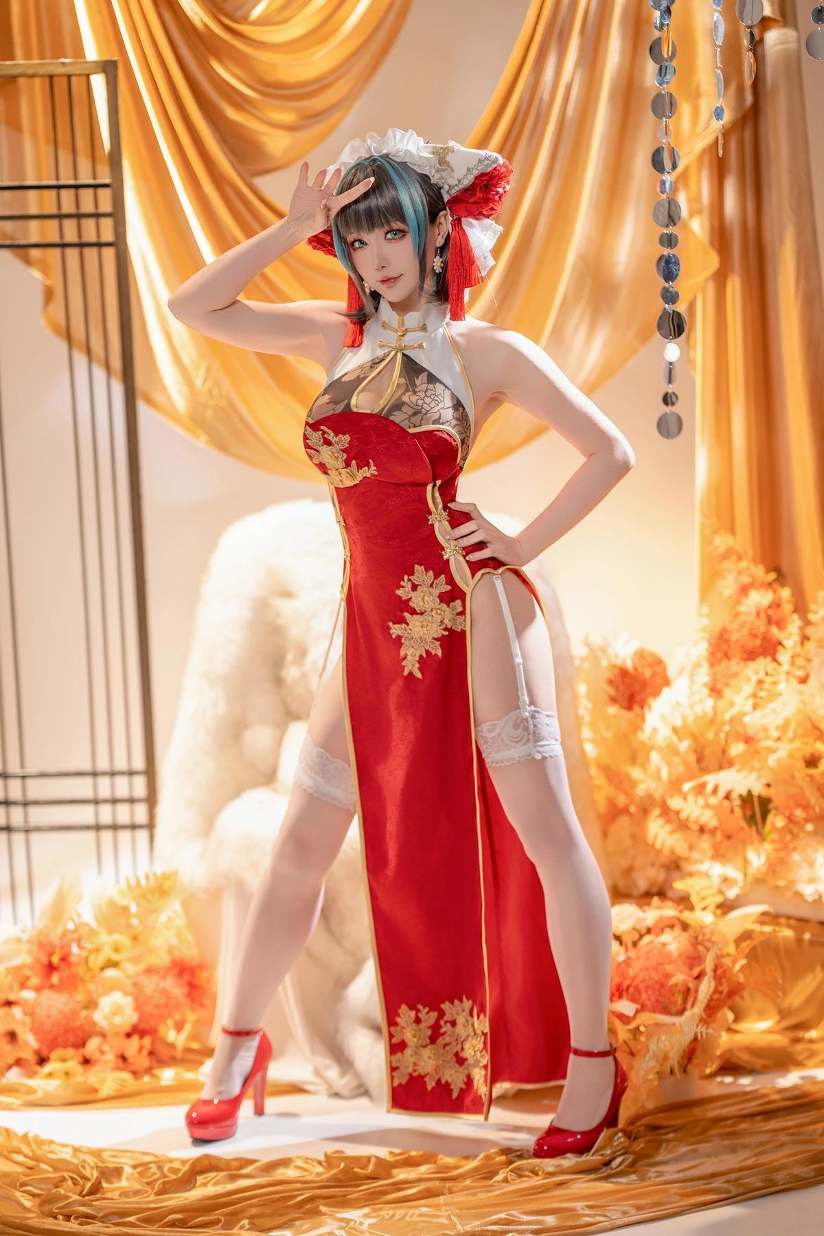 Cosplay 星之迟迟Hoshilily – 碧蓝航线柴郡(45)