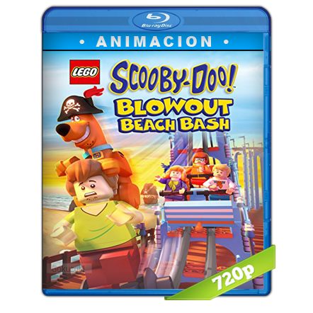 Lego Scooby-Doo Reventon En La Playa 720p Lat-Cast-Ing[Animacion](2017)
