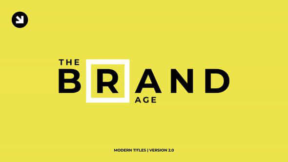 Modern Titles - VideoHive 48665058