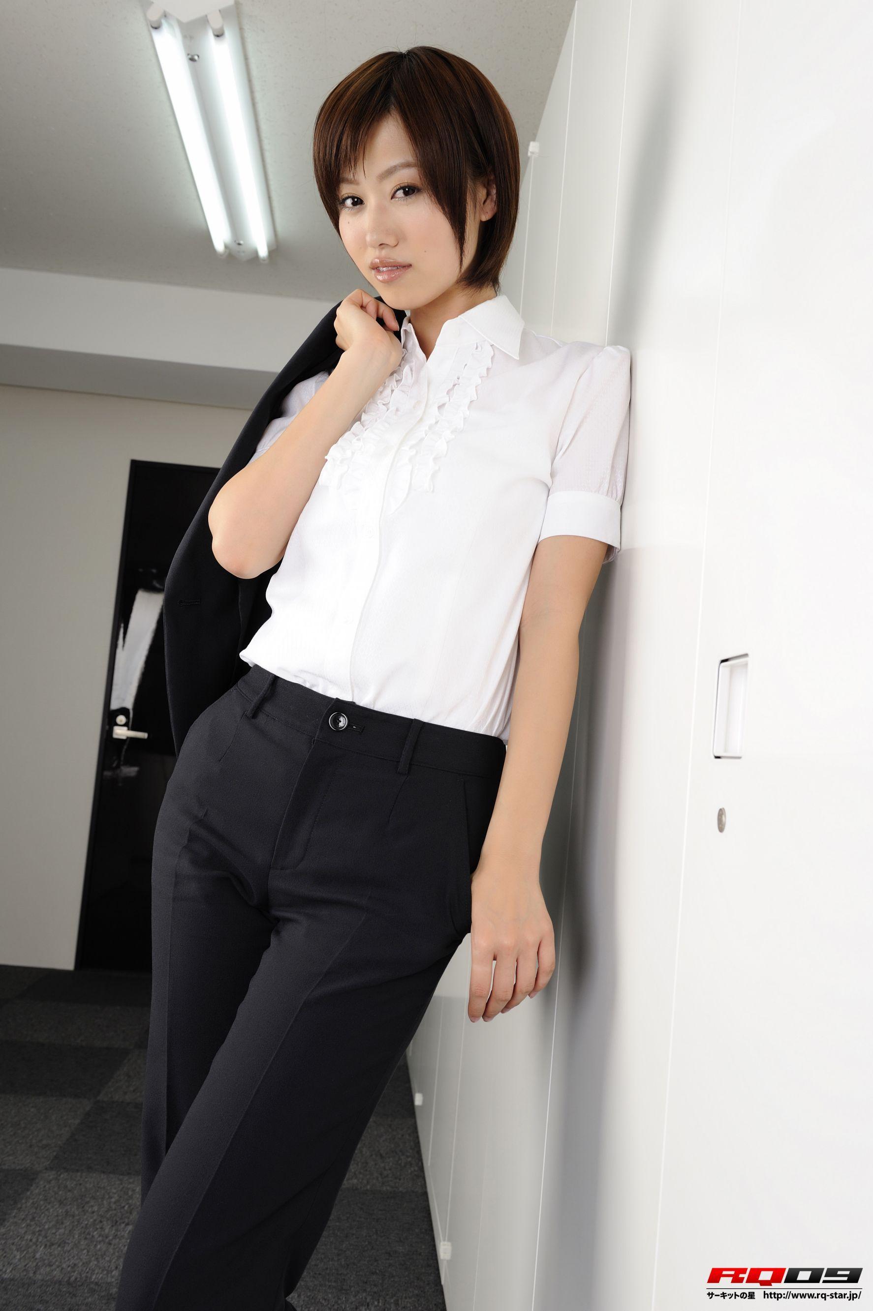 [RQ-STAR写真集] NO.00155 藤村えみり/藤村枝美里 Recruit Style 办公室美女系列(49)