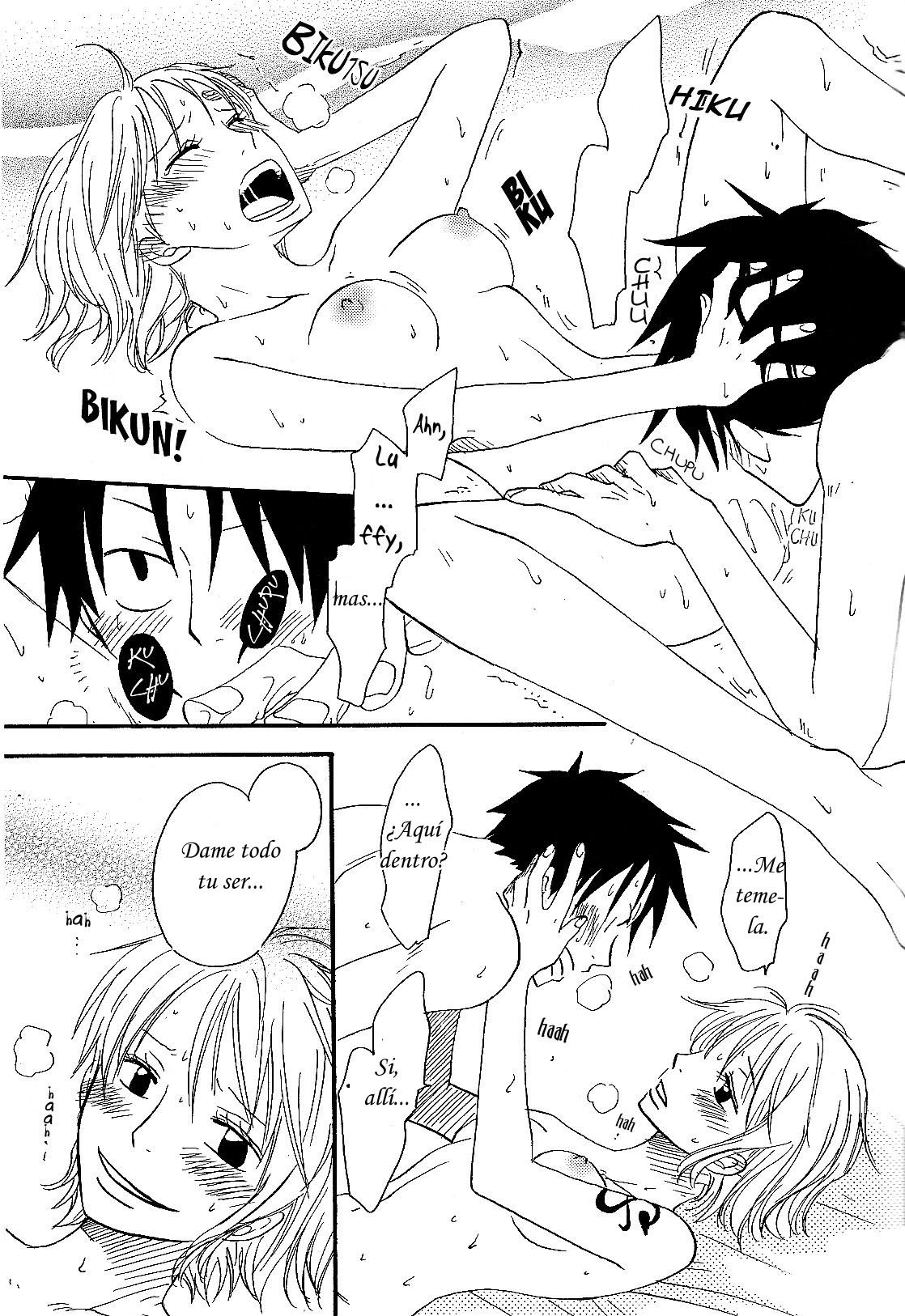 Luffy y Nami romance - 23