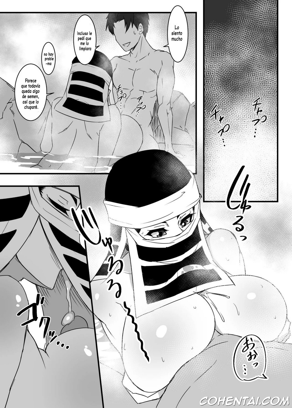 Kakushi no Onee-san no Hon 2 ~Yukemuri Katana Kaji no Sato Hen~ (Kimetsu no Yaiba) xxx comics manga porno doujin hentai español sexo 