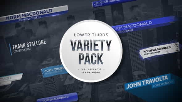 Lower Thirds Collection Pack - VideoHive 19216216
