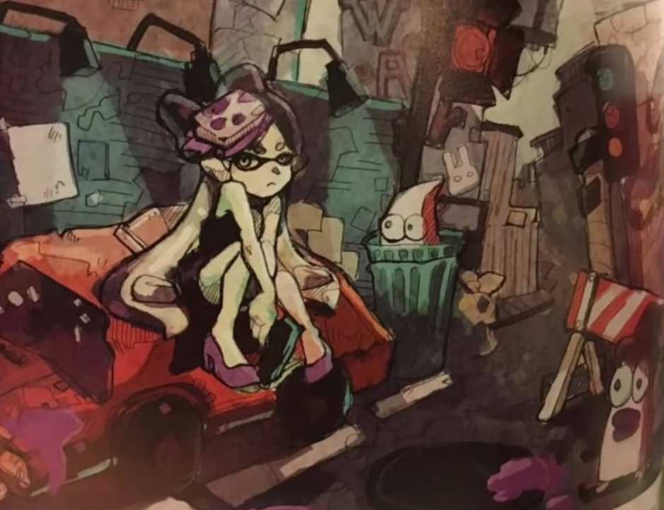 Callie splatoon 2 concept art